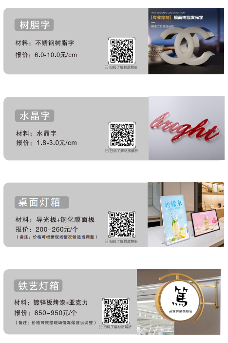 黑钢镂空灯箱